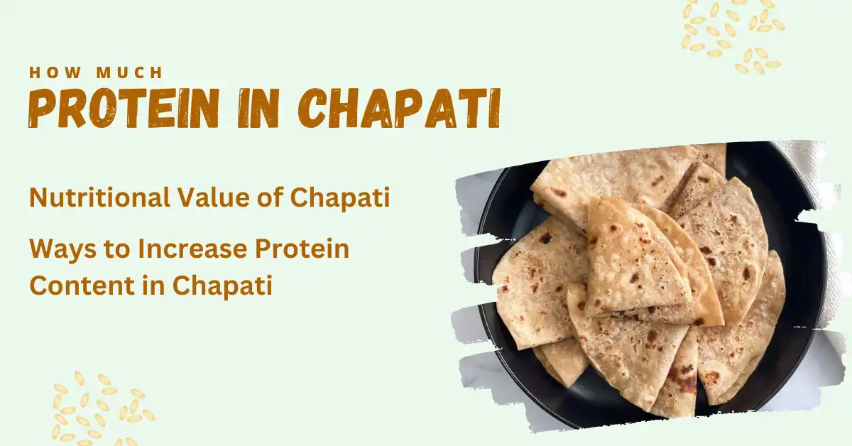 protein in 1 chapati