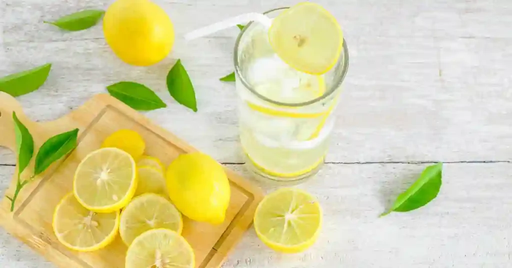 does lemon water break a fast